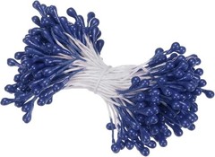 150-Pack Artificial Flower Stamen Kit, 3mm Mini Double Heads Flower Stamens P…