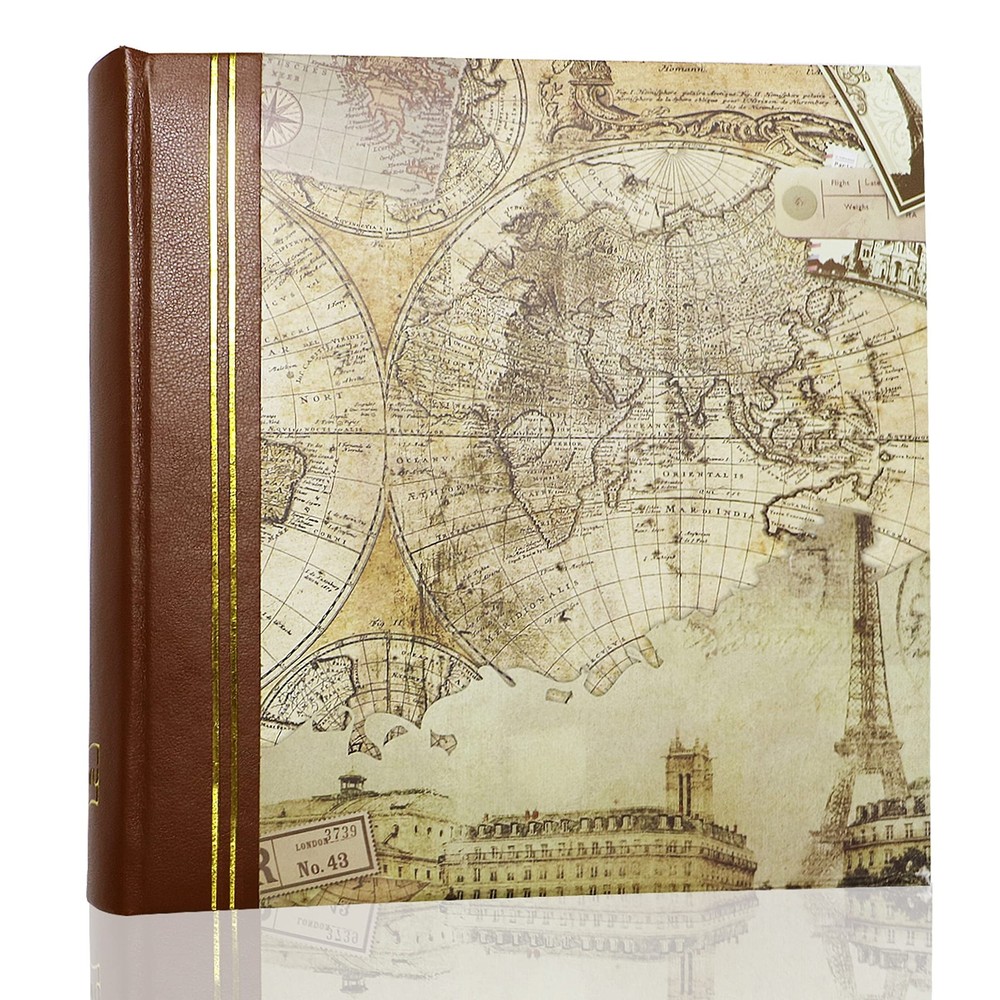 Holoary Photo Album 4 x 6 200 Photos 2 Pictures Per Page, Memo Writing Area f…