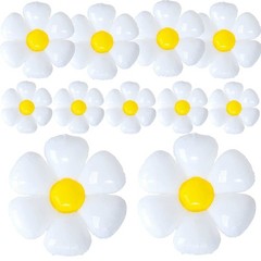 YUJUN 11PCS Daisy 43×43 inches, 28×28 16×16 White