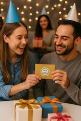 Scratch Off Birthday Card – Funny Hidden Message Reveal – Unique Gag