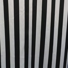12 BLACK & WHITE STRIPED SATIN TABLECLOTHS 60″x126″ CHARMEUSE PRINT SILK SALE
