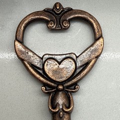 90 Copper Heart Key Bottle Openers Wedding Favors Bulk Party Gifts Vintage Style