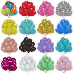 Plain Balloons Curling ribbons String Gift Wrapping LATEX Helium Birthday BALONS