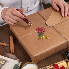 Sealing Wax Beads Set, Sealing Wax Gold Metallic, 200 Piece Wax Beads Victory…