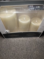 3pk LED Candles Cream – Threshold
