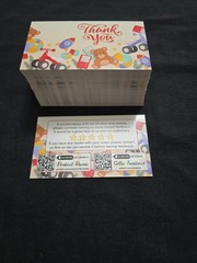 Thank You Cards For Amazon Sellers Sellers, Feedback Review Request 400 Count