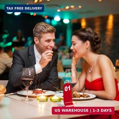 Okllen 1-30 Table Numbers Red, Restaurant Acrylic Order Numbers, Double Sided Ta