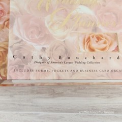 Your Perfect Wedding Planner Cathy Bouchard Floral 3-Ring Binder Organizer Forms
