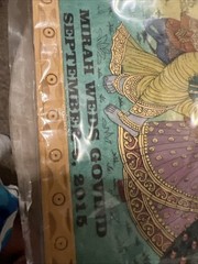 Wooden Vintage Wedding Invitation India 2015 8X6