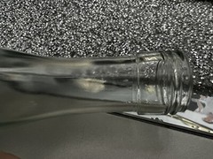 Clear Glass Bottles 187 ml Case of 24 Party Wedding Shower Favors Crafts NIB