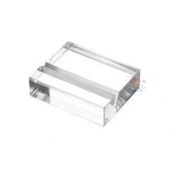 24pcs Acrylic Place Card Holders | 1.25″ Table Stands for Weddings, Events, Labe