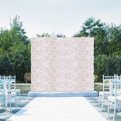 Artificial Silk Hydrangea Flower Wall Panels 20 Pack 40 × 60 cm Wedding Backdrop