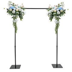 8x10ft Photo Backdrop Stand Kit Heavy Duty Weighted Steel Base Studio Background