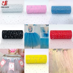 6″ Sequin Glitter Tutu Tulle Rolls Fabric Bridal Crafts Wedding Decor DIY Dress