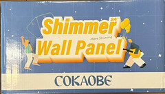 COKAOBE Shimmer Wall Backdrop Black Sequins Backdrop 24PCS Decoration Panels,New