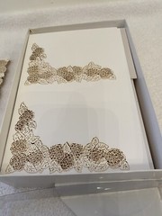 25 Formal Wedding Invitation Kit DIY Ivory Vellum Lace PRINTABLE Reply Envelopes
