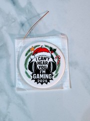 NewEleven – I Can’t Hear You I’m Gaming 2025 Ornament