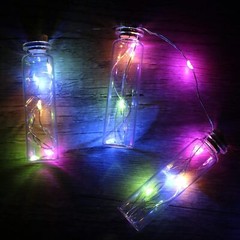 MaxMau 20ml Small Glass Bottles,Tiny Vials,Jars with Cork Clear