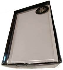50 Studio His & Hers Pearl White Border Invitations & 50 Reply Cards w/Envelopes