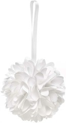 Hortense B Hewitt Hortense B. Hewitt Wild Flower Kissing Ball, white