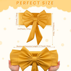 10 Pcs Spandex Chair Sashes for Wedding Elastic Chair Bows Sashes Universal Deco