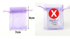 Mini 100 PC 2.7*3.6 inch Package Mix Colors Wedding Candy Packing Bag
