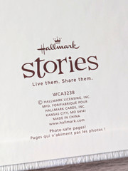 Vtg New Hallmark Wedding Anniversary Keepsake Album White Tassel Paisley Brocade