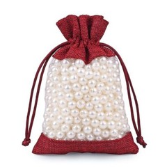 50pcs 15×20 17×23 20×30 25x35cm Organza Jewelry Pouch Bag For Gifts & Souvenirs