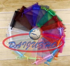 100Pcs Wedding Party FavorSheer Bags Jewelry Pouch Gift Candy Organza