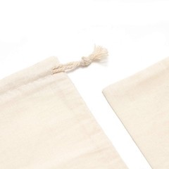 Muslin Sachet Bags, 20 Pack, Wedding Party Favors, Beige