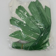 50 Pack White Especially For You Favor Boxes with Green Ribbon 2.5 Inch