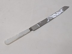Vintage Treasure Masters Pearl Handle Wedding Cake Knife And Server Set