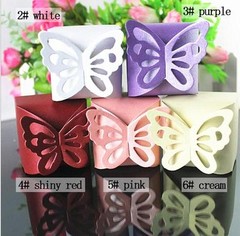 (20 PACK) BUTTERFLY TOP BOXES 2.5″ x 2.5″ party favor wedding candy gift jewelry