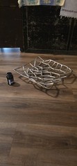 Gold Geometric Centerpiece Table Decor Gold Metal
