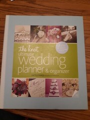 The Knot Ultimate Wedding Planner & Organizer Help Binder Notebook Worksheets