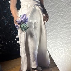 Vintage African American Wedding Cake Topper K’s Collection Style Afrocentric
