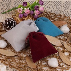 Velvet Jewelry Bags Drawstring Pouch Wedding Gift Packaging