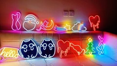 Personalized Neon Light Sign – Custom Name, Logo & Wedding LED Wall Art