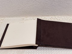 Vera Wang Wedgwood Love Knots Silver Guest Book Wedding Sign-In Album