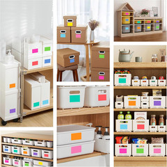 420 Pack Colored Labels Stickers, 3 X 2 Inches, 14 Colors, Large Adhesive Home M