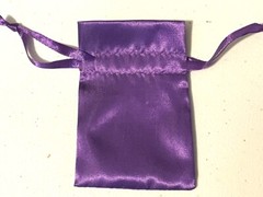 10-PACK SATIN BAGS 2.5″ x 2.5″ party favor wedding gift jewelry drawstring pouch