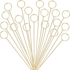 20 Pcs Floral Pick Card Holder Picture Holders Wire Clip for Tables, DIY Craft