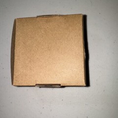 13ea. Small Candles Gifts In Brown Window Boxes.”Thanks For Celebrating With Us”