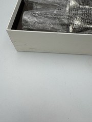 Vera Wang Love Knots Wedgwood Toasting Champagne Flutes Silver Plated Set/2