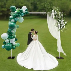 10*10ft Background Holder，Square Wedding Backdrop Rack，Adjustable Backdrop Stand