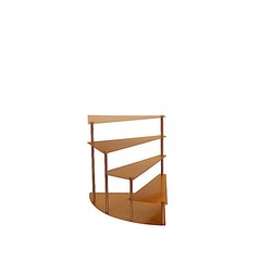 GOLD 17″ Metal 4 Tier Spiral Stairway Cupcake DESSERT STAND Party Decorations