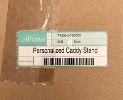 CADDY SET (4-PC) PARTY FAVOR Mint-Metal & Wood Boxes CRAFT Occasion Buffet