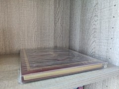 Barnes & Noble Leather Guest Book Made In Italy 8.5″x 10.5″ Brand New In Plastic