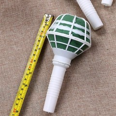 4Pcs Assorted Color Flower Base for Wedding Floral Holder and Bouquet Support