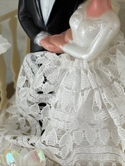 Pfeil & Holing NY VTG 1950-60’s Wedding Cake Topper NOS In Package Plastic RARE